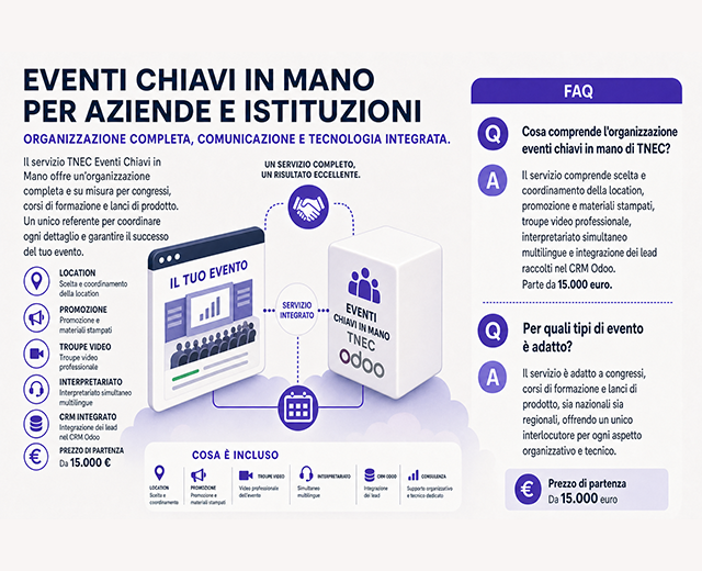 Organizzazione Eventi chiavi in mano